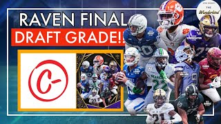 The Ravens are finished with the Draft and their draft grade is aC 947 [upl. by Berlinda]