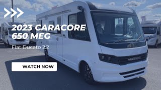 New For 2023 The Weinsberg Caracore 650 MEG Motorhome [upl. by Nillok]