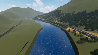 SIBIU  PITESTI HIGHWAY ANIMATION PRESENTATION  V1 [upl. by Datnow828]