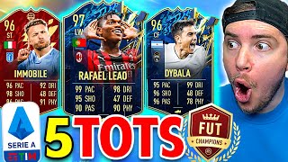 HO TROVATO 5 TOTS SERIE A  PREMI WL  FIFA 22 SERIE A TOTS PACK OPENING [upl. by Cinelli132]