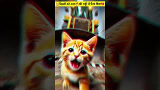 😱threw the cat into the fire🤔 wait for end🙏😳cat ai animals meow catlover shorts [upl. by Atter295]