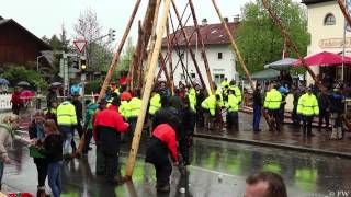 Maibaum 2015 in Benediktbeuern [upl. by Ernest790]