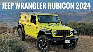 Jeep Wrangler Rubicon 2024 sigue siendo el 4X4 por excelencia [upl. by Gaby]