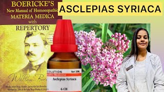 asclepias syriaca homeopathic mother tincture in Hindi [upl. by Eric]