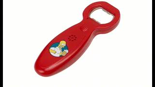 Recalled Homer Simpson beer bottle opener raw audio file [upl. by Naimad]