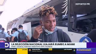 Deportes TVC Noticias  Salida de la Selección de Honduras rumbo a Miami [upl. by Leerzej]