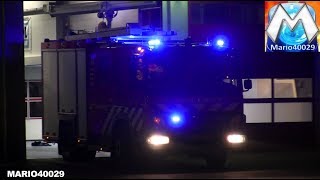 New Years Eve TS Brandweer Amsterdam Kazerne Nico  Ambulance [upl. by Nnorahs569]