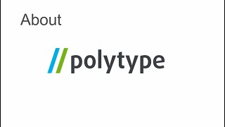 Learn more about polytype [upl. by Cinemod]