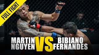 Bibiano Fernandes vs Martin Nguyen  ONE Full Fight  March 2018 [upl. by Lockwood812]