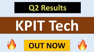 KPIT Technologies Q2 results 2024  KPIT Technologies share latest news  KPIT Tech Results today [upl. by Ahsin353]