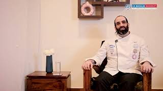 Chef Rahul Wali Shares His Experience at K R Mangalam University [upl. by Yerffeg]