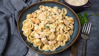 Creamy Chicken Boursin Pasta [upl. by Nylinej443]