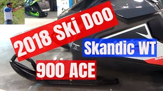 2018 SkiDoo Skandic WT 900 ACE 4 stroke engine [upl. by Mahla]