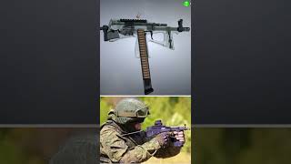 PP2000 is a Russian 9mm submachine gun ARMY2021 machinegun submachinegun PP2000 russianguns [upl. by Etnovahs]