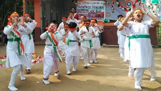 Teranga Potaka Ore Nishan Independence Day Song Dance 15th august song Dance Patriotic Song [upl. by Atekahs]