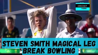 Steven Smith Magical spin Bowling Vs South Africa  Simply Unplayable [upl. by Sorrows]