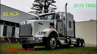 Stock 2019 Kenworth T800 Cummins X15 [upl. by Adamec]