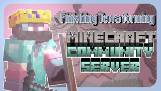 Terra Forming My Place  Part 5  Minecraft Community server [upl. by Sparrow]