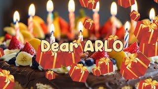 Happy Birthday ARLO Music ⭐ Happy Birthday Song for Arlo 🎈 happy birthday to you [upl. by Norvol735]