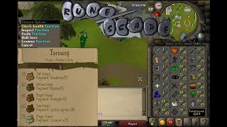 How to plant a tree in OSRS Runescape [upl. by Eilatam805]