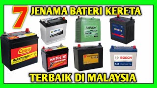 7 Bateri Kereta Terbaik Malaysia 2024 Murah Berkualiti Bagus Part 1 [upl. by Carlo114]