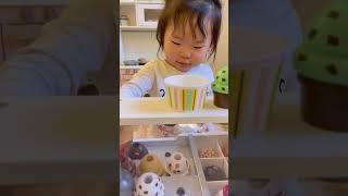 Adorable toddler opens up her own ice cream shop [upl. by Hennessey]