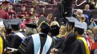 She said YES Proposal at HACCs spring 2015 Commencement [upl. by Appel868]