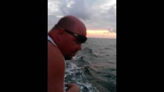 Ocracoke Ferry Ride getting rough [upl. by Stilu]