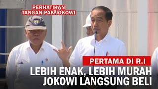 Presiden Jokowi Resmikan Pabrik pertama yang pernah ada di Indonesia Lebih Enak Lebih Murah [upl. by Oicnerolf146]