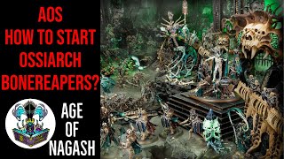 AGE OF SIGMAR  HOW TO START COLLECTING OSSIARCH BONEREAPERS [upl. by Sherilyn581]