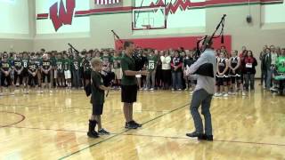 The Woodlands High School Bagpipers [upl. by Milo19]