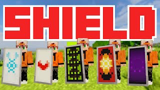 Top 5 Minecraft Shield Banners Tutorial [upl. by Yirinec363]