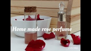 Making home made perfume with rose petals [upl. by Abernon]