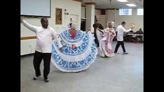 Conjunto Nuevo MilenioPanamanian folk dancers  Alvas birthday party [upl. by Fullerton]