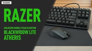 Razer BlackWidow Lite  Atheris ve Goliathus Mobile Stealth Edition [upl. by Ycal399]