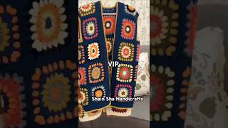 Hi Crosia kameez by Mirathhomedecor💯❤️💘🌍 macrame shortscrochet rain handcraftaccessories viral [upl. by Einner]