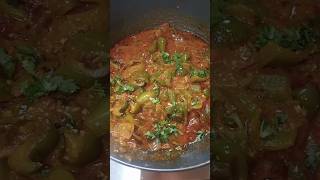 सिमला मिरचीची भाजी ढोबळी मिरची shimlamirchi bhajishimlamirchi sabjirecipe shorts [upl. by Broddy578]