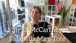 Stella McCartney Falabella Mini Tote Bag Review [upl. by Yhtomot]