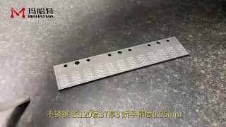 Punching plate leveler [upl. by Dawkins]