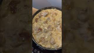 Kym Tries to Cook  Creamy Garlic Parmesan Chicken with Mushrooms [upl. by Iem534]