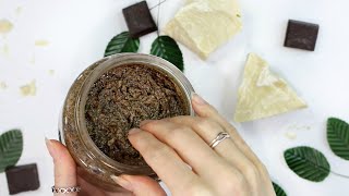 DIY Peppemint Mocha Latte Foaming Body Scrub [upl. by Edla]