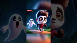 Panda Or Bhoot Panda And Ghost ytshorts youtubeshorts tranding new [upl. by Margaret]