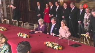 Abdicatie Koningin  Prinses Beatrix 30 april 2013 [upl. by Nosna]