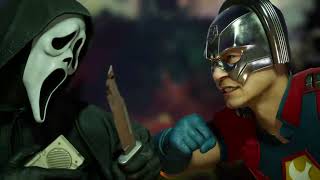 Mortal Kombat 1 Khaos Reigns  Diálogo de Ghostface con Peacemaker [upl. by Cleary846]