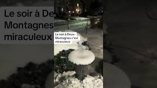 Au Canada  Québec la neige est tombée [upl. by Saiasi]