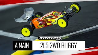 SURPASS HOBBIES 215 2WD BUGGY  A  MAIN  BEACHLINE RC RACEWAY [upl. by Amikehs]