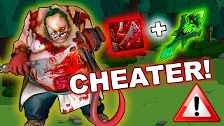 Dota 2 Cheats Pudge with Auto Hook  Ethereal Blade  Dismember scripts [upl. by Kciredec]