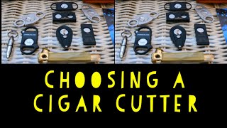 Cigar Smoking  Chosing a Cigar Cutter [upl. by Atolrac]