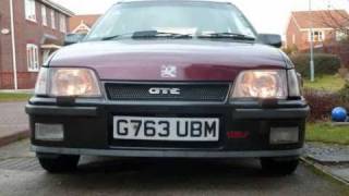 Vauxhall Astra GTE 16V  Opel Kadett GSi 16V [upl. by Crystal]