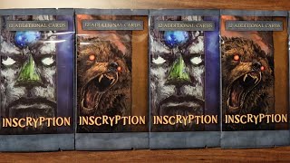 Opening NEW Official Inscryption Card Packs [upl. by Meris]